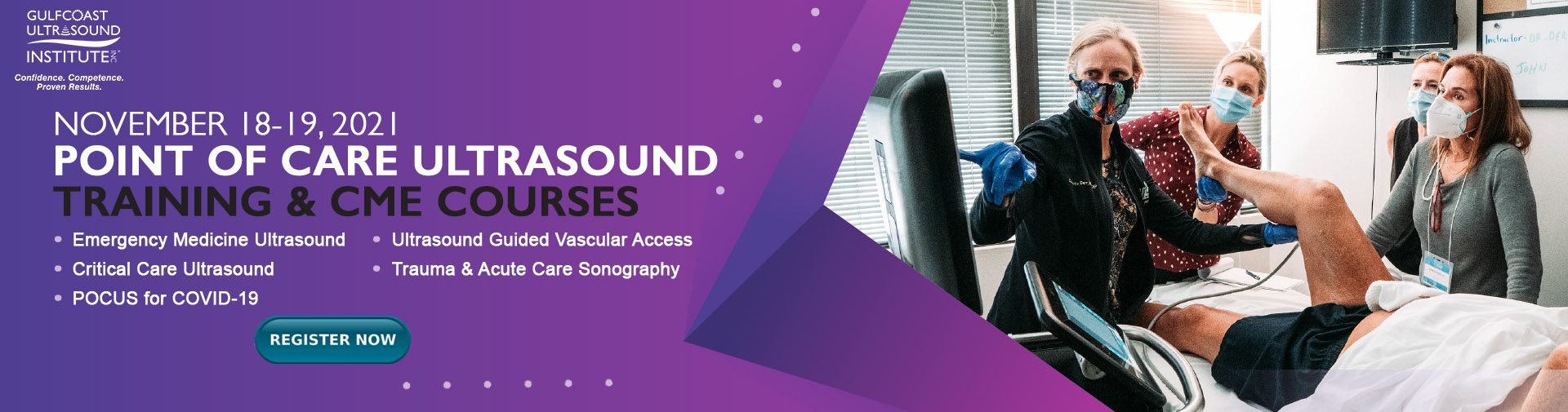 Gulfcoast Ultrasound Institute Banner Images